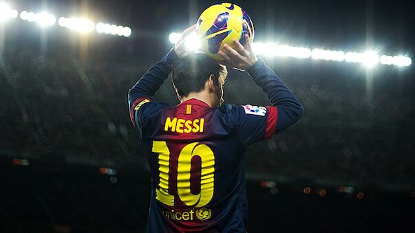 Lionel Messi beendet das Jahr 2012 mit 91 Toren