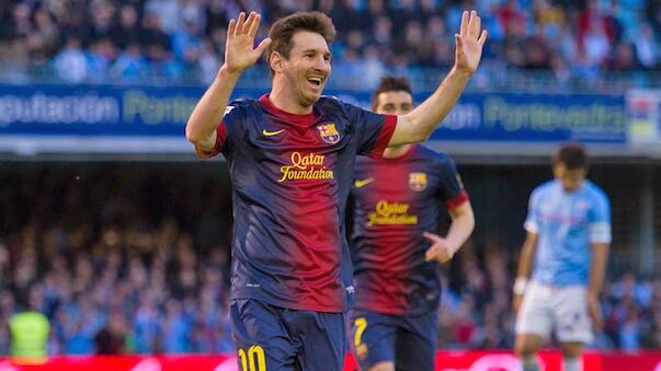 Messi schreibt Geschichte, Barca lässt Punkte liegen