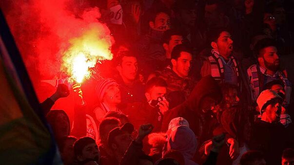 Schwere Krawalle bei Römer Derby