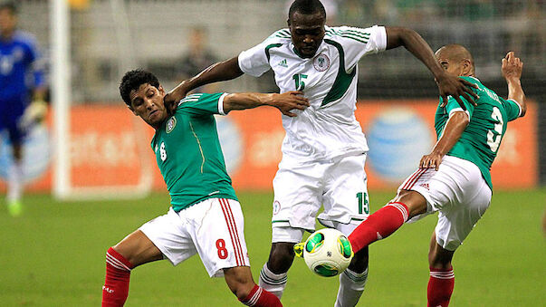 Mexiko gegen Nigeria endet 2:2