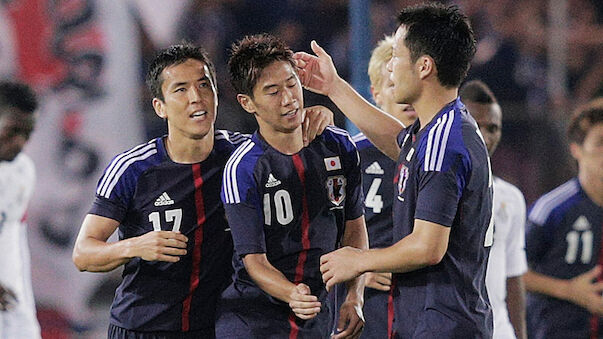 Japan dreht Test gegen Ghana