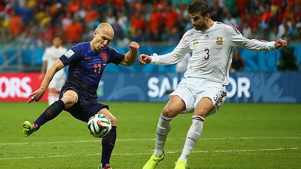 Holland demütigt Weltmeister Spanien