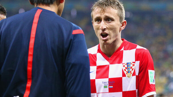 Fußverletzung bei Luka Modric