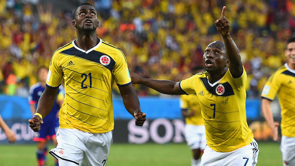 Kolumbien im Schongang zum dritten Sieg