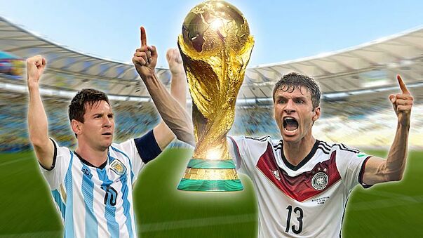 Deutschland-Argentinien um Titel
