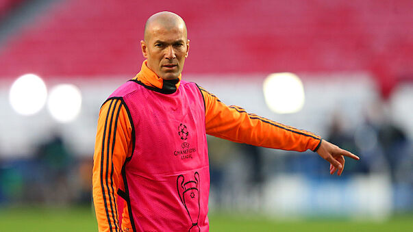 Zinedine Zidane wird Mango-Model