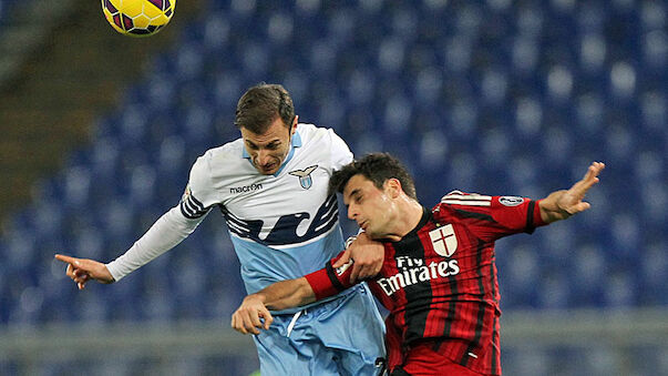 Milan versinkt im Mittelmaß, Lazio vorerst Dritter