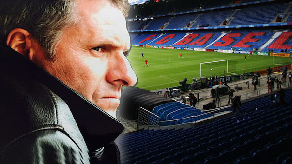 Der Mann im Hintergrund beim FC Basel