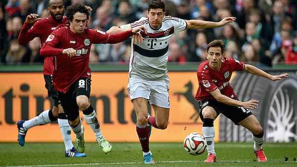 Bayern drehen Spiel in Hannover