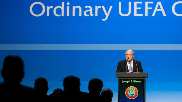 Blatter im Mittelpunkt des UEFA-Kongresses