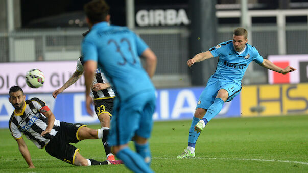 Podolski schießt Inter zum Sieg