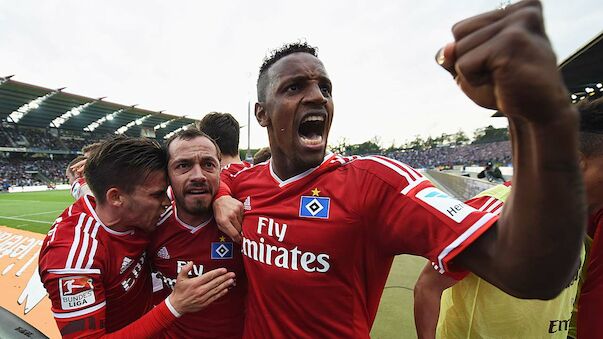 HSV bleibt in der dt. Bundesliga