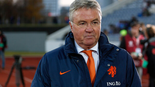 Niederlande-Teamchef Hiddink tritt mit 1. Juli zurück 