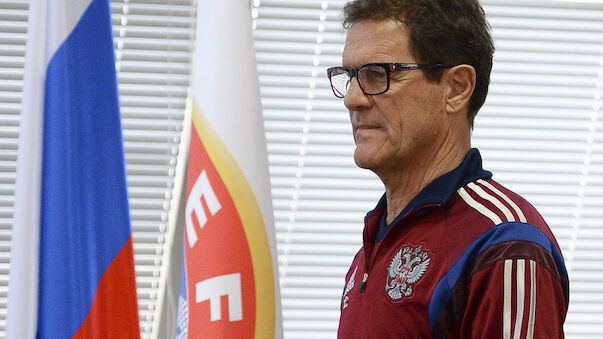 Russland trennt sich von Teamchef Fabio Capello