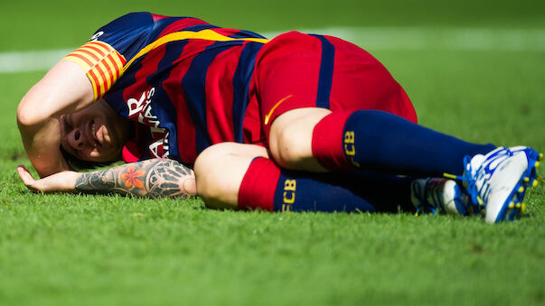 Wochenlange Pause für Superstar Lionel Messi