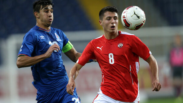ÖFB-U21 schlägt Aserbaidschan 7:0