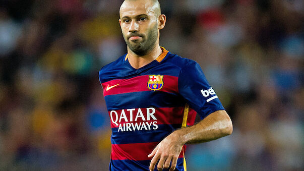 Mascherano im Clasico mit dabei