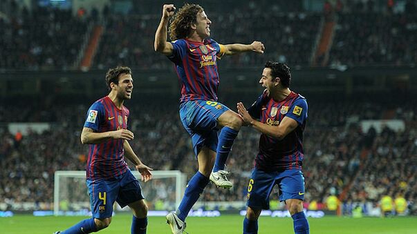 Barca gewinnt auch in der Copa im Bernabeu