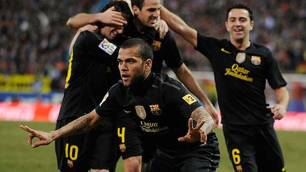 Glücklicher Barca-Sieg in Madrid