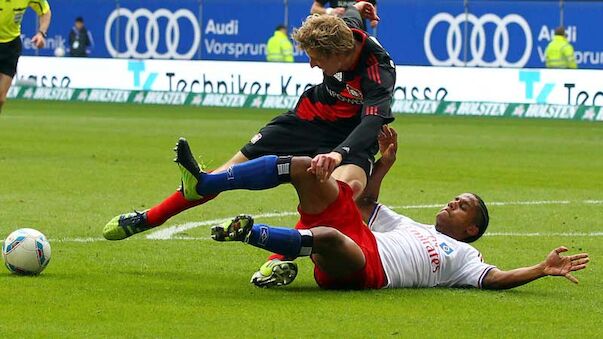 Schalke fertigt Hannover ab, HSV-Remis gegen Bayer