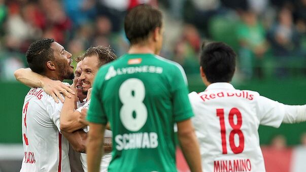 Salzburg gewinnt Hit bei Rapid