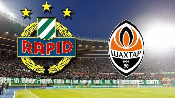 Rapid trifft im im CL-Playoff auf Shakthar Donetsk