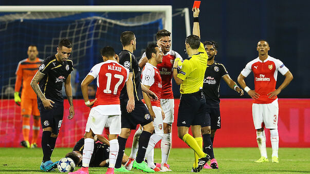 Arsenal verliert in Zagreb