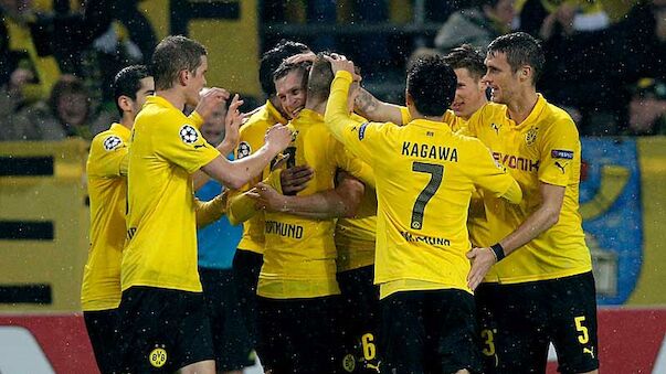 Dortmund fix im 1/8-Finale