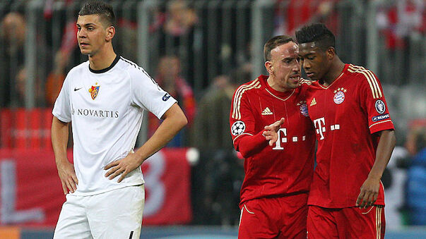 Bayern mit 7:0-Kantersieg gegen Basel weiter