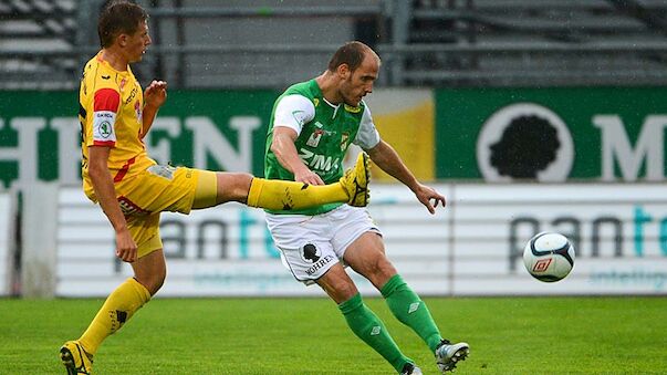 Austria Lustenau schießt Kapfenberg aus dem Stadion