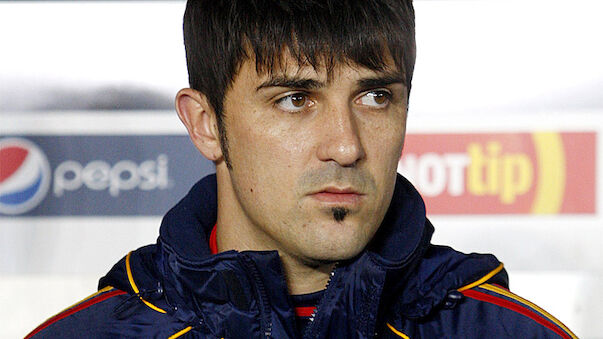 EM-Aus für Spanien-Torjäger David Villa