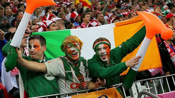 Irland verabschiedet sich als Fan-Europameister