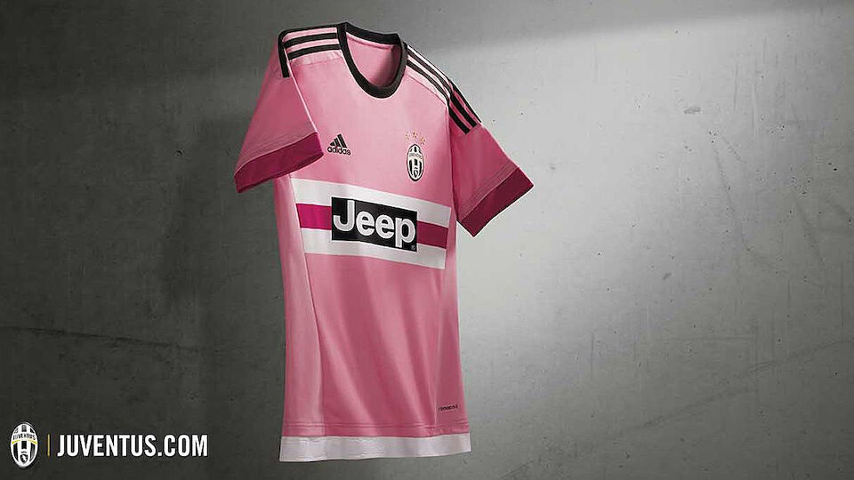 Juventus neue Trikots pink