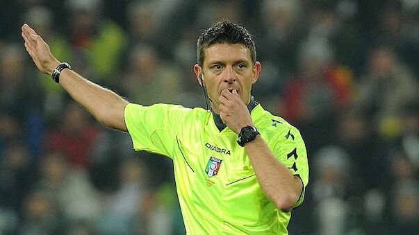Pause für Juve-vs.-Roma-Referee