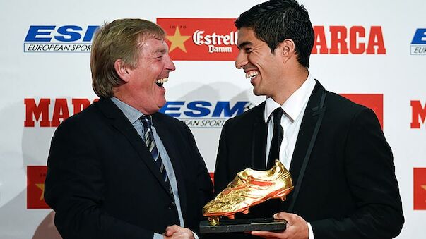 Suarez erhält Goldenen Schuh