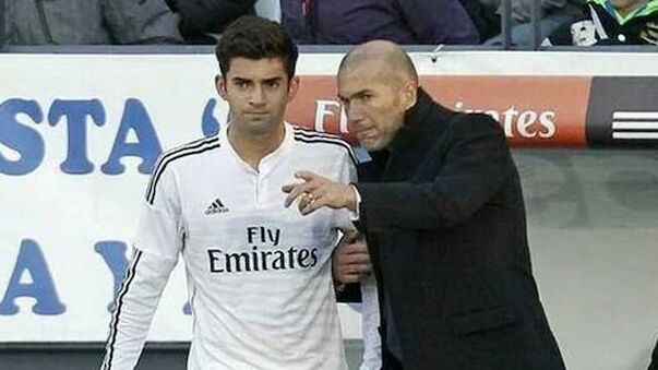 Zidane lässt Sohn debütieren