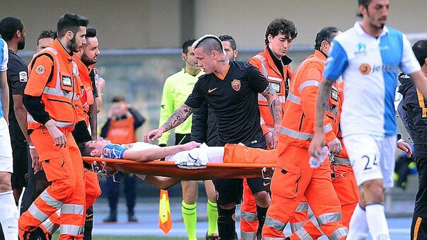 Schwere Verletzung überschattet Romas Nullnummer