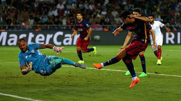 Barca feiert Matchwinner Pedro nach Supercup-Sieg