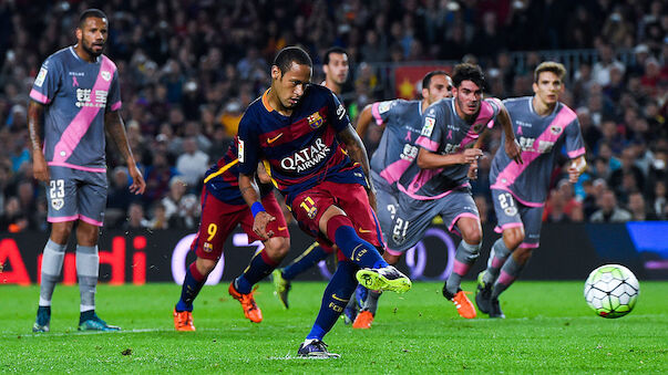 Vier Neymar-Tore bei Barca-Sieg