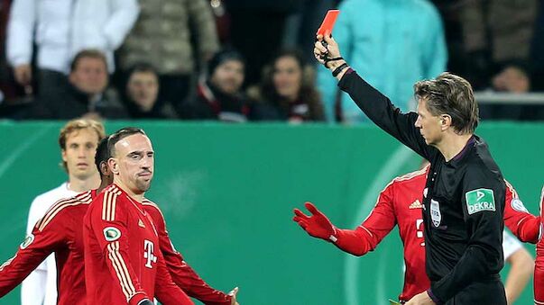 Ribery zwei Spiele gesperrt