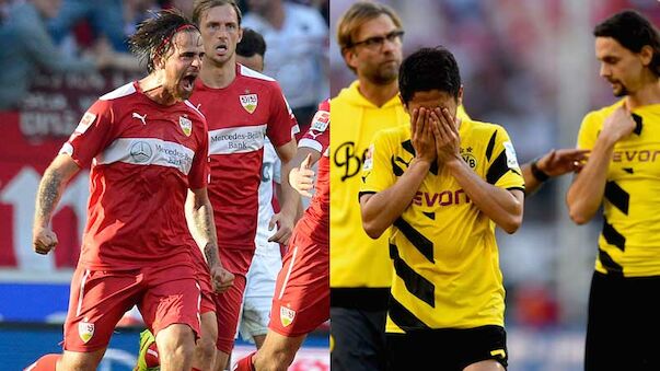 Aufatmen beim VfB, Krise in Dortmund verschärft