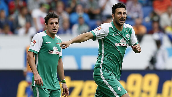 Werder feiert Rückkehrer Pizarro