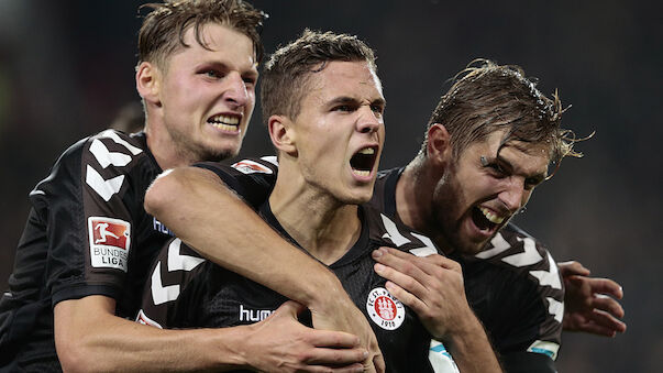 FC St. Pauli klettert auf Rang 3
