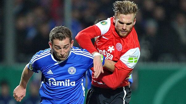 Viertligist Holstein Kiel wirft Mainz aus dem Pokal