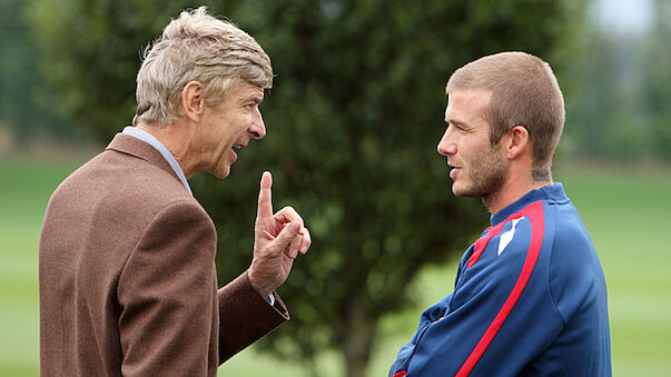 Beckham trainiert bei Arsenal