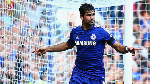 Chelsea feiert Diego Costa