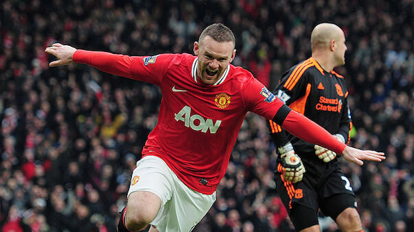 Rooney schießt United zum Sieg und an die Spitze