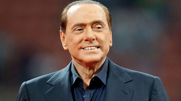 Berlusconi bei Milan-Training