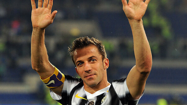 Del Piero noch einmal für Juve