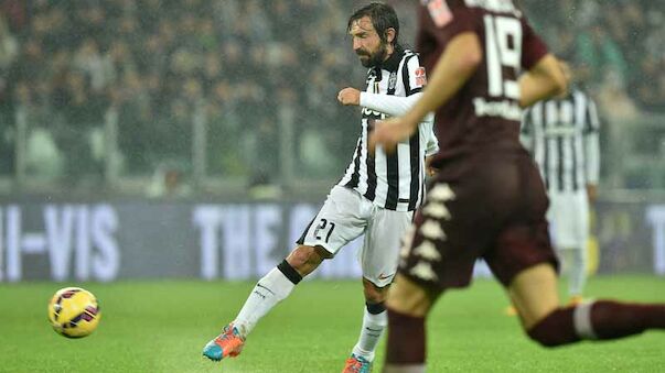 Pirlo schießt Juventus zum Derbysieg